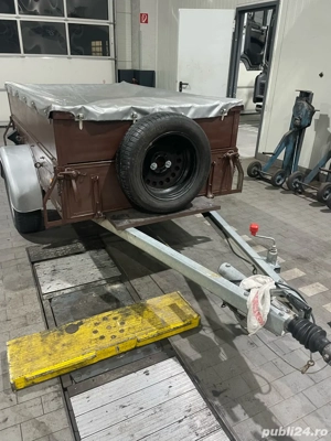 remorca 1200 kg cu sistem de frînare - imagine 5