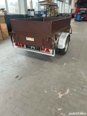 remorca 1200 kg cu sistem de frînare - imagine 2
