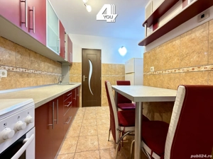 Închiriez apartament 2 camere, mobilat și utilat, zona Vlaicu, centrală proprie