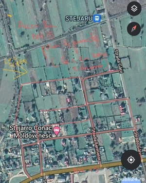 Vând teren intravilan in Stejaru, Pangarati, Neamt - 1706 mp - imagine 4