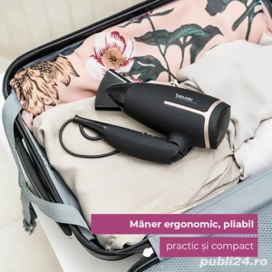 Uscator par Nou Beurer, 1600W, maner pliabil,de voiaj