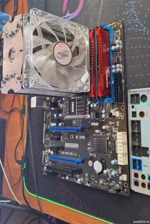 Kit pc placa + procesor + memorii + cooler - imagine 2