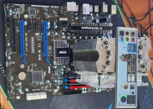 Kit pc placa + procesor + memorii + cooler