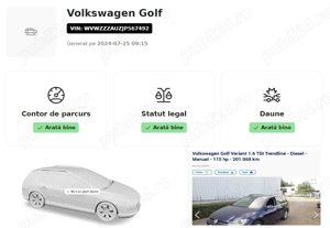 Proprietar de 2 ani vand Volkswagen Golf  - imagine 2
