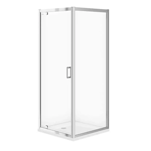 Vând cabină de duș Cersanit Arteco 80x80 cm   pe colț, design pătrat, stare foarte bună