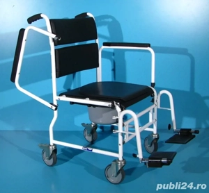 Scaun pentru WC si baie din aluminiu - imagine 4