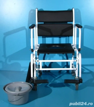 Scaun pentru WC si baie din aluminiu - imagine 3