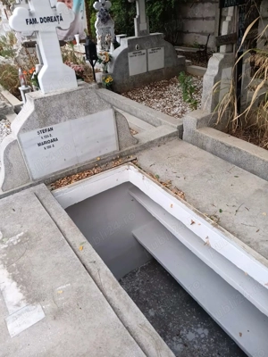 Loc de veci Cavou cu 4 Locuri + 2 Locuri Oseminte, Pantelimon Ilfov, Cimitirul Sfantul Gheorghe  - imagine 2