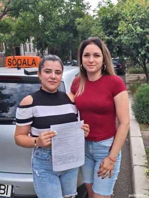 Scoala de șoferi Buzau. Instructor cat B.Pe auto cu cutie automata și cutie de viteze manuala 