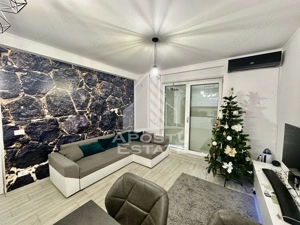 Apartament cu 2 camere si dressing, mobilat, terasa 16 mp, Giroc