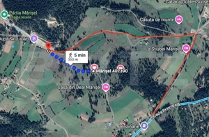 Teren 2600mp - Partia Marisel - intravilan, la 5 minute de partia de ski-CU PUZ - imagine 2