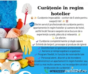 Curățenie regim hotelier generală  firme ,birouri,clinici !