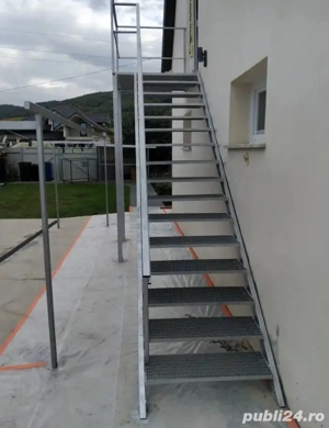 facem scări zincate orice dimensiune orice model ne deplasăm o lună în țară