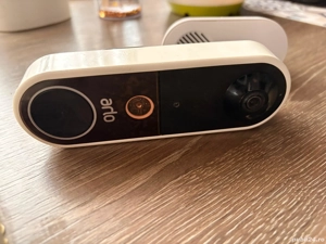 Videointerfon Wireless Arlo Essential + Chime - WiFi, Rezoluție 1536p - Folosit, Funcțional 100%