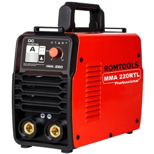 Aparat de sudura - invertor 10-220A 5mm RomTools MMA-220RTL Profesional