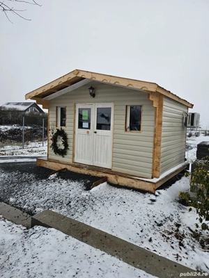 Cabana din lemn, ideala pt spatiu comercial, birou, casa vacanta gradina