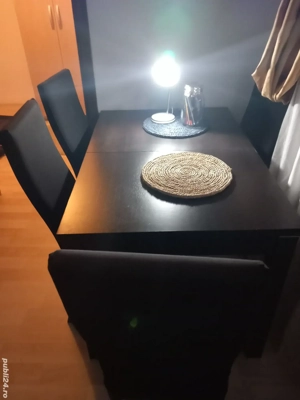 Masă 12 persoane +4scaune 