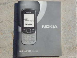 Carte manual telefon mobil Nokia 2330c-2 clasic
