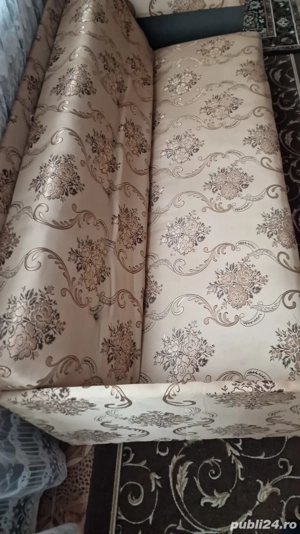 Canapea extensibila tapițată  - imagine 2