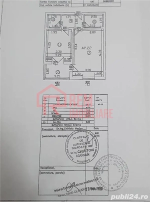 Vanzare apartament 2 camere, mobilat, utilat, etaj 1 din 3, parcare, Dobroesti, Fundeni, Caisului - imagine 20