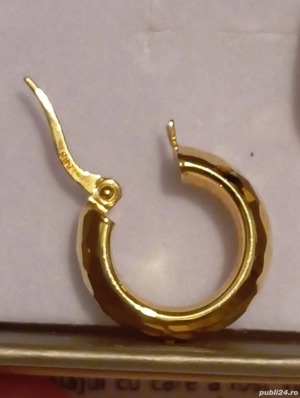 Cercei pt damă din aur de 14k
