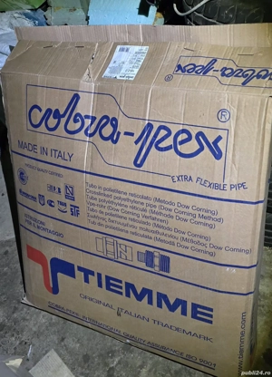 Tub in pex teaca ondulata 16x2.o TIEMME - imagine 3