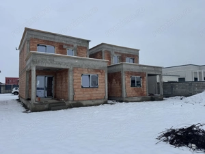 1/2 Duplex Sacalaz P+E,4Camere,2 Bai,Proiect Modern - imagine 4