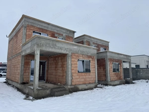 1/2 Duplex Sacalaz P+E,4Camere,2 Bai,Proiect Modern - imagine 3