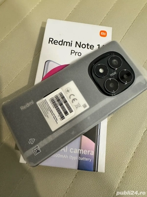 Xiaomi Redmi Note 14 Pro 5G, 256GB, 8GB ram