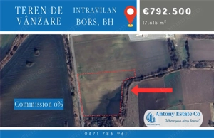 Teren Intravilan de vanzare- Bors