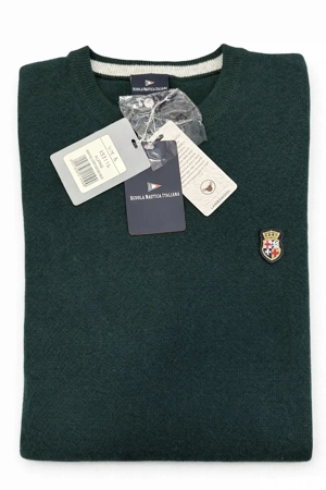 Pulover Scuola Nautica Italiana din lână Lambswool   NOU, cu etichetă
