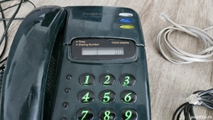 Două telefoane fixe   Panaphone + Siemens, funcționale, cu accesorii - imagine 4