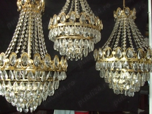 Lustre anii 80* cristal hand made - imagine 4
