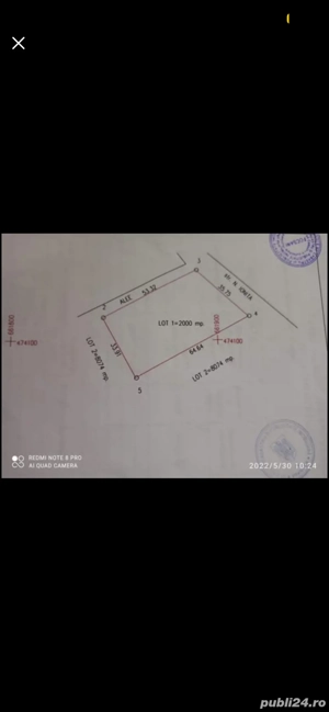 Teren Odobesti - 2000 mp
