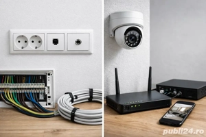Montaj camere supraveghere,instalații electrice