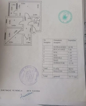 ZONA CENTRALA-2 CAMERE DECOMANDAT, ETAJ 4, NECESITA RENOVARE - imagine 2