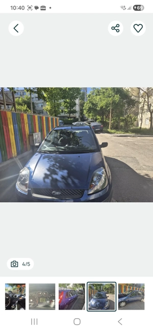 Ford fiesta 1.25 benzina an 2007 - imagine 3