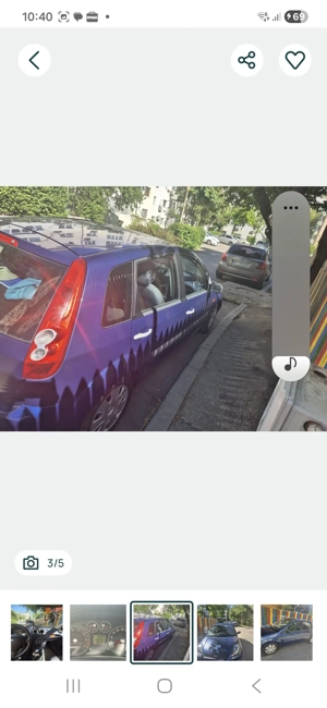 Ford fiesta 1.25 benzina an 2007 - imagine 2