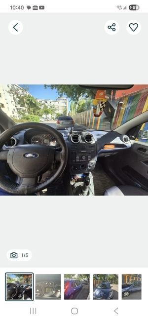 Ford fiesta 1.25 benzina an 2007 - imagine 5