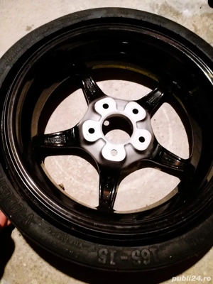 Vand roata de rezerva space master origiala Mercedes SLK  - imagine 2
