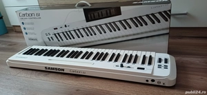 Claviatura MIDI controller Samson Carbon 61