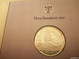Moneda argint Flora și Fauna Romaniei