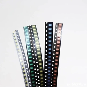 Led uri SMD 1206 100buc 5 culori