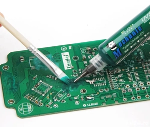 Lipire UV masca BGA PCB reparatii trasee placi de baza - imagine 3