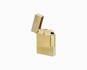 Bricheta S.T. Dupont Line 2 Small Brushed Yellow Gold