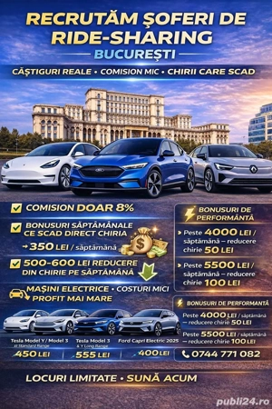  ȘOFERI COLABORATORI   BLUE București | Începere imediată - imagine 2