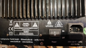 difuzor subwoofer Teufel + - amplificare și traf toroidal - imagine 5