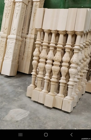 Balustri lemn pentru scări 