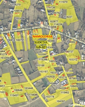 Vand teren intravilan Namoloasa Jud Galati - imagine 2