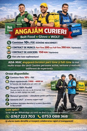 Glovo Bolt Food Wolt